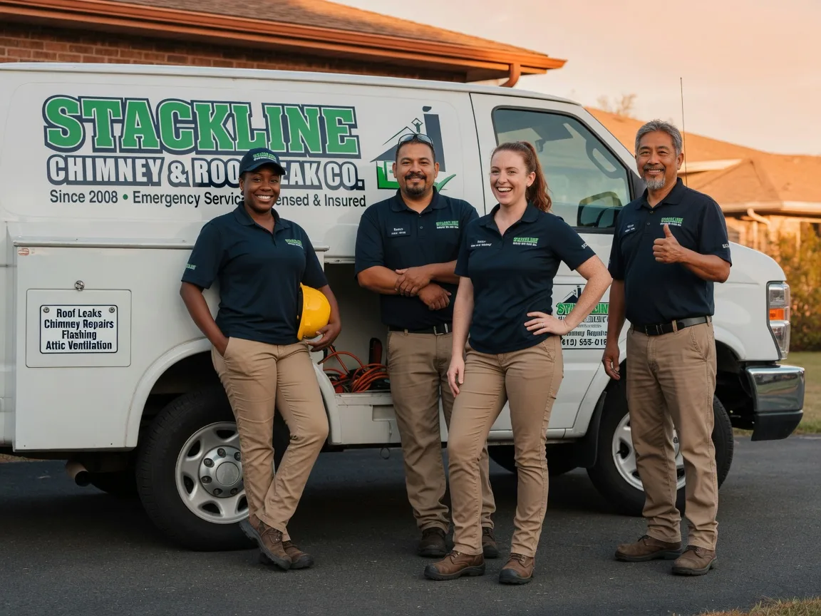 Chimney flashing repair company in Timpson, TX